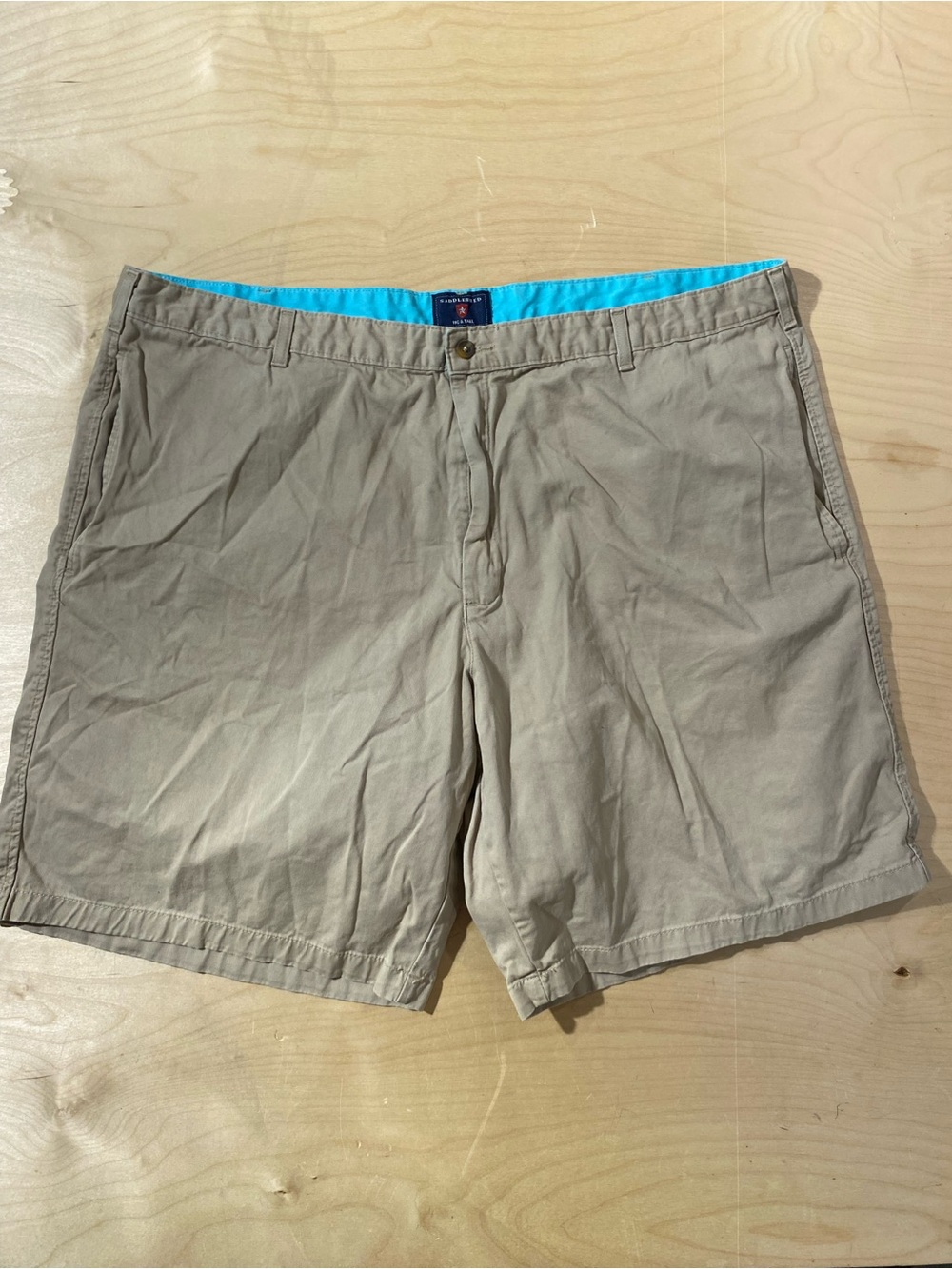 Saddlebred Khaki Shorts Big and Tall 46W (SW)
